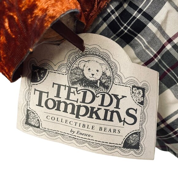 Teddy Tompkins Collectible Bear Isabella Primitive Country Farmhouse Decor 23" - Picture 9 of 12